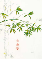 Ferner, Michael Bambuszweig Giclee-Druck