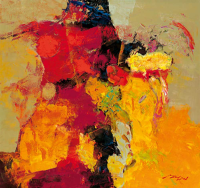 Madjid Coloring V Giclee-Druck