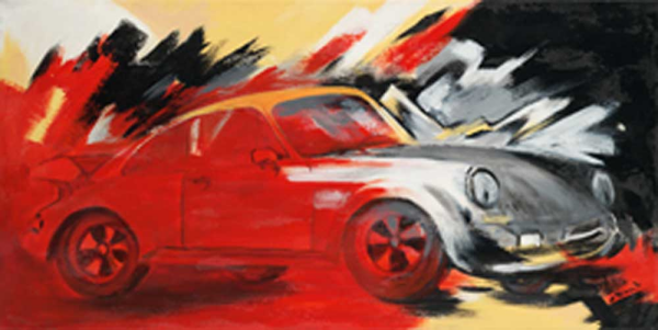 Kirsch-Ulbricht Porsche Giclee-Druck