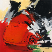 Kirsch-Ulbricht Isetta Giclee-Druck