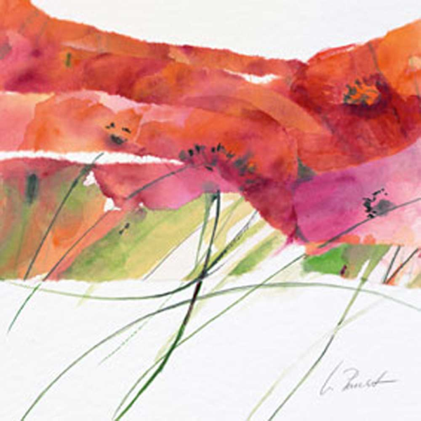 Peuckert, Marta Modern Poppy VI Giclee-Druck