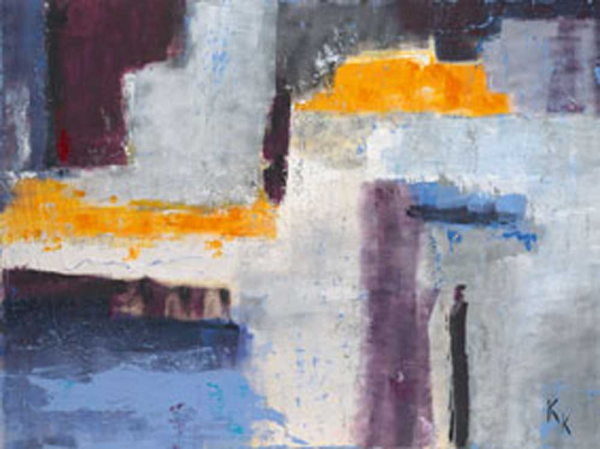 Sarikaya, Kirsti Kerzenmenschen 5 Giclee-Druck