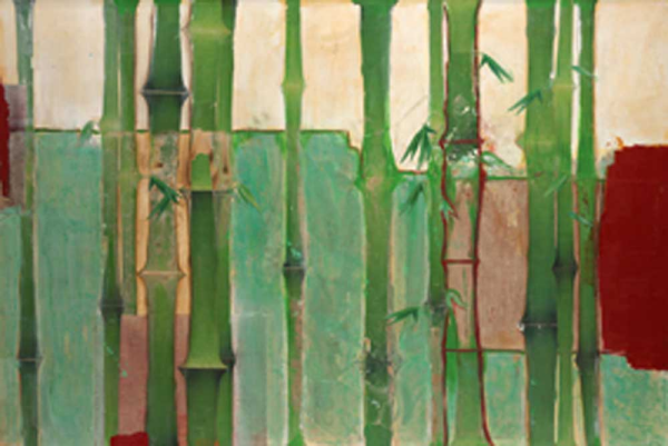 Unda M. Bambus 2 Giclee-Druck