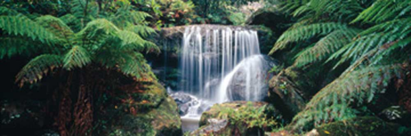 Kramer, Dee Blue Mountains Giclee-Druck