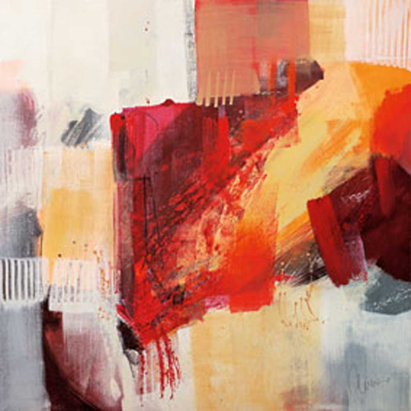 Cusumano, France Astratto colorato II Giclee-Druck