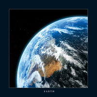 Hubble-Nasa, Earth 2 Giclee-Druck