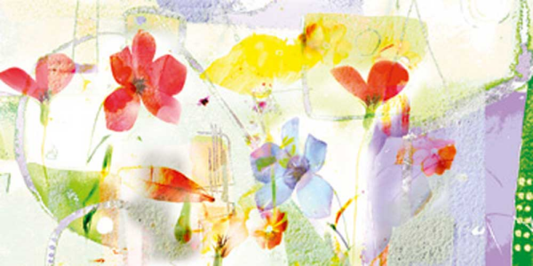 Kunze, Dr. Klaus Flowerart II Giclee-Druck