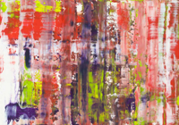 Kropf, Martina Astratto Rosso  Giclee-Druck