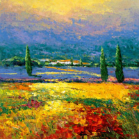 Madjid Provence II Giclee-Druck