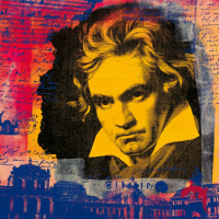 Oke Walberg Beethoven II Giclee-Druck