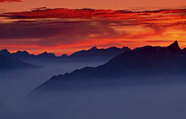 Marent, Thomas Sunset on Niederhorn I Giclee-Druck