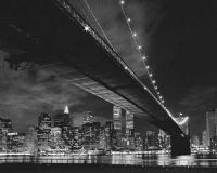 New York - Mini-Poster - Manhattan night