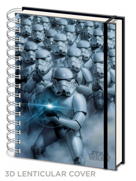 Star Wars - Premium Notizbücher - Stormtrooper Lenticular