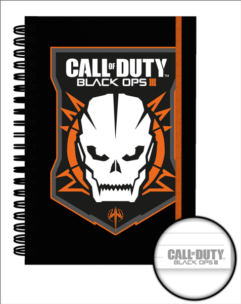 Call Of Duty - Premium Notizbücher - Black Ops 3 Logo