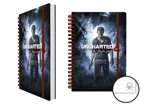Uncharted 4 - Premium Notizbücher - Cover