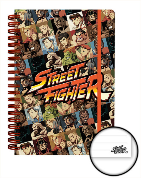Street Fighter - Premium Notizbücher - Characters