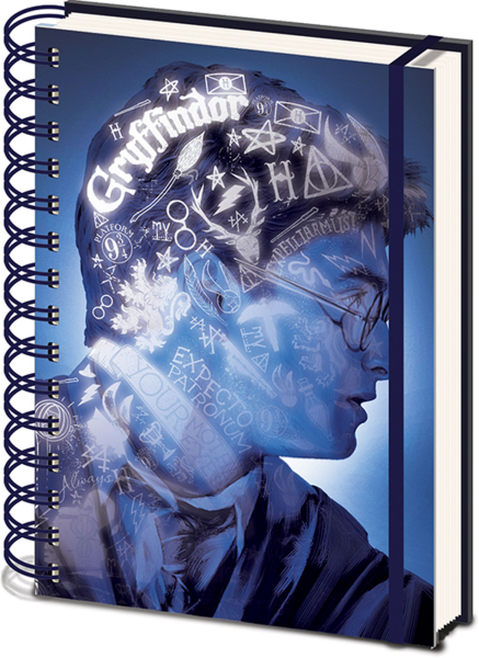 Harry Potter - Premium Notizbücher - Magic Portrait 3D
