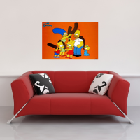 Simpsons, The - Poster - Fighting Family