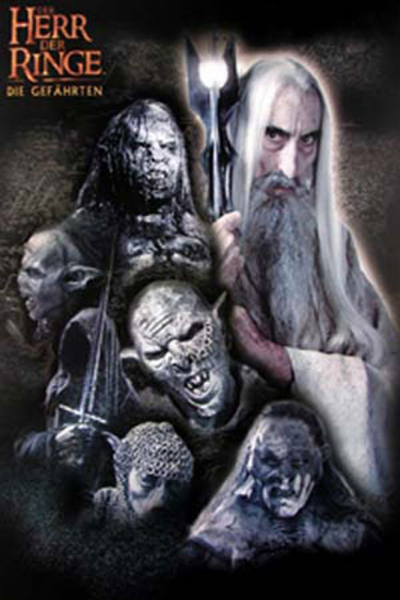 Lord Of The Rings - Poster - Villains