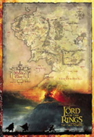 Lord Of The Rings - Poster - 2 Burning Hill Map