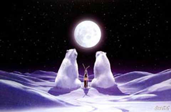 Coca Cola - Poster - Moon