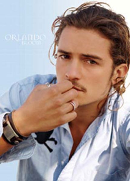 Bloom, Orlando - Poster - Blue