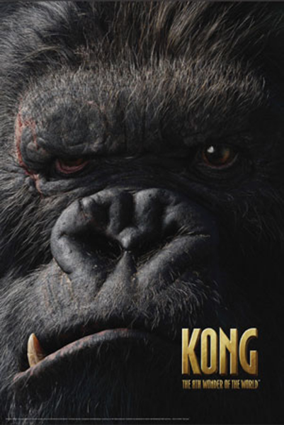 King Kong Face Poster
