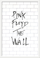 Pink Floyd - Poster - The Wall Album + Wechselrahmen,...