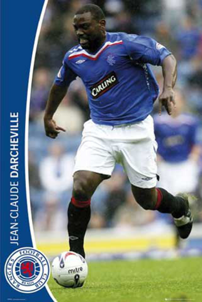 Fußball - Poster - Rangers - Darcheville