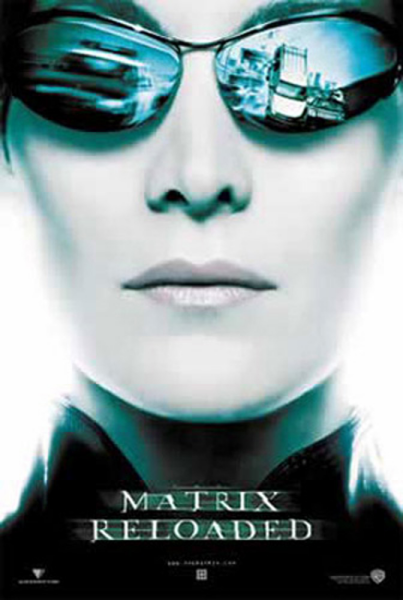 Matrix, The - Poster - Reloaded, Trinity, Sonnen