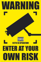 Symbols CCTV - Kamera Poster