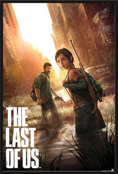 Last of Us, The - Poster - PlayStation + Wechselrahmen, Shinsuke® Maxi Kunststoff schwarz, Acryl-Scheibe