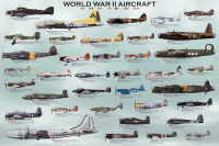 Poster - Educational - Bildung - World War II Aircraft 2....