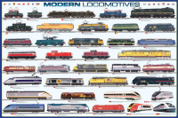Poster - Educational - Bildung - Modern Locomotives...
