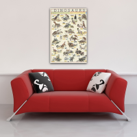 Poster - Educational - Bildung - Dinosaurs Dinosaurier...