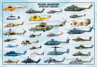 Poster - Educational - Bildung - Military Helicopters...