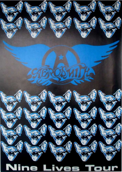 Aerosmith - Poster - Nine Lives Tour