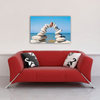 Zen - Poster - Steinbogen Perfekte Balance