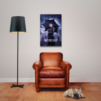 Wednesday - Poster - Umbrella + 1 Ü-Poster der Grösse 61x91,5cm