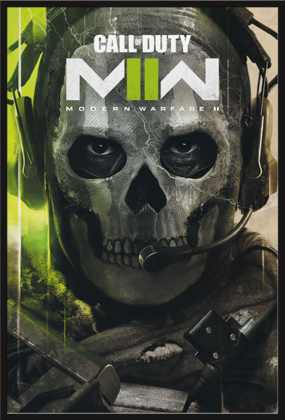 Call Of Duty - Poster - Task Force 141 + Wechselrahmen, Shinsuke® Maxi Kunststoff schwarz, Acryl-Scheibe