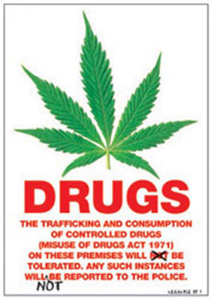 Dope - Poster - Drugs Notice