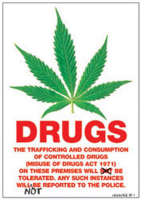 Dope - Poster - Drugs Notice