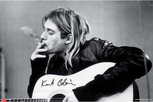 Cobain, Kurt - Poster - Smoking