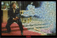 Scarface - Poster - Photomosaic