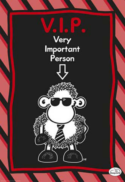 Sheepworld - Poster - VIP Schaf