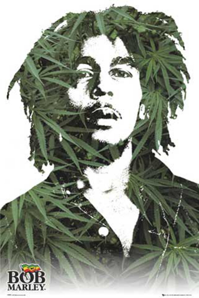 Marley, Bob - Poster - Leaves