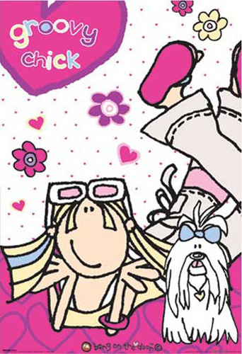 Bang on the Door - Poster - Groovy Chick