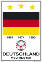 Fußball - Poster - Deutschland Weltmeister