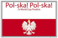 Fußball - Poster - Poland pol-ska