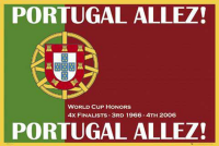 Fußball - Poster - Portugal allez